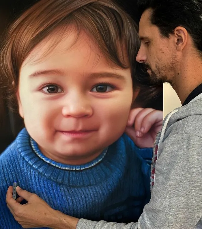 Paintings That Look Like Photographs: 45 Portraits By A Brazilian Artist
