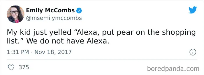 40 Hilarious Parenting Tweets About What It’s Like To Raise Kids In The Age Of Alexa And Siri