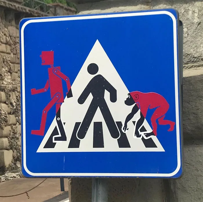 To Express His Protest Against Unjust Rules, This Artist Humorously Hijacks Road Signs And These Are 30 Of The Most Creative Ones