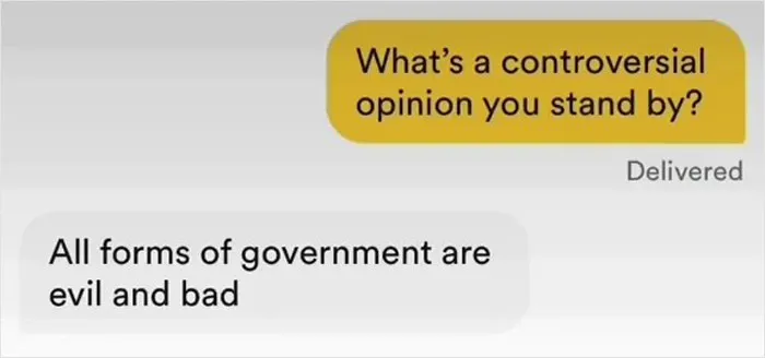 Women Are Saving Time On Dating Apps By Asking For Controversial Opinions As The First Thing And These Are 30 Answers They Got