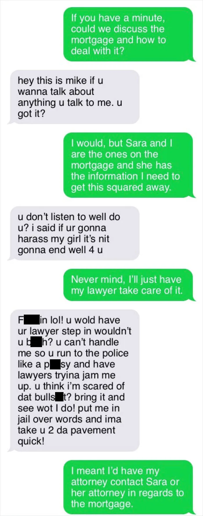 My Friend And His Wife Are Going Through A Mutual Divorce, Her New Boyfriend Is Wasting No Time Asserting Dominance