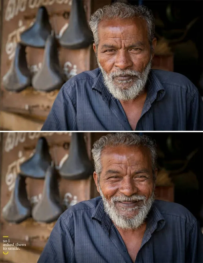 Este fotógrafo retrata a desconocidos y después les pide que sonrían para hacerlo de nuevo (10 fotos nuevas)