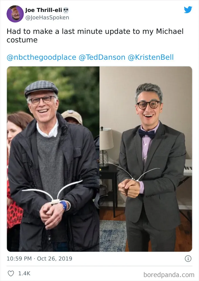 Had To Make A Last Minute Update To My Michael Costume