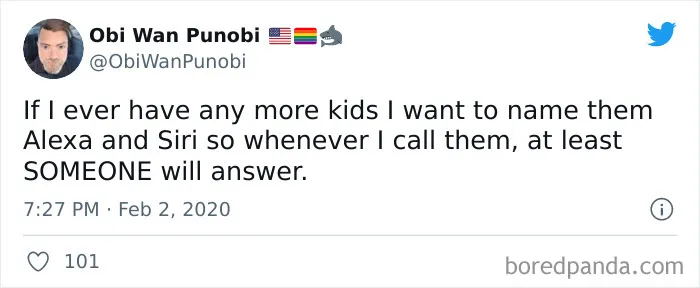 40 Hilarious Parenting Tweets About What It’s Like To Raise Kids In The Age Of Alexa And Siri