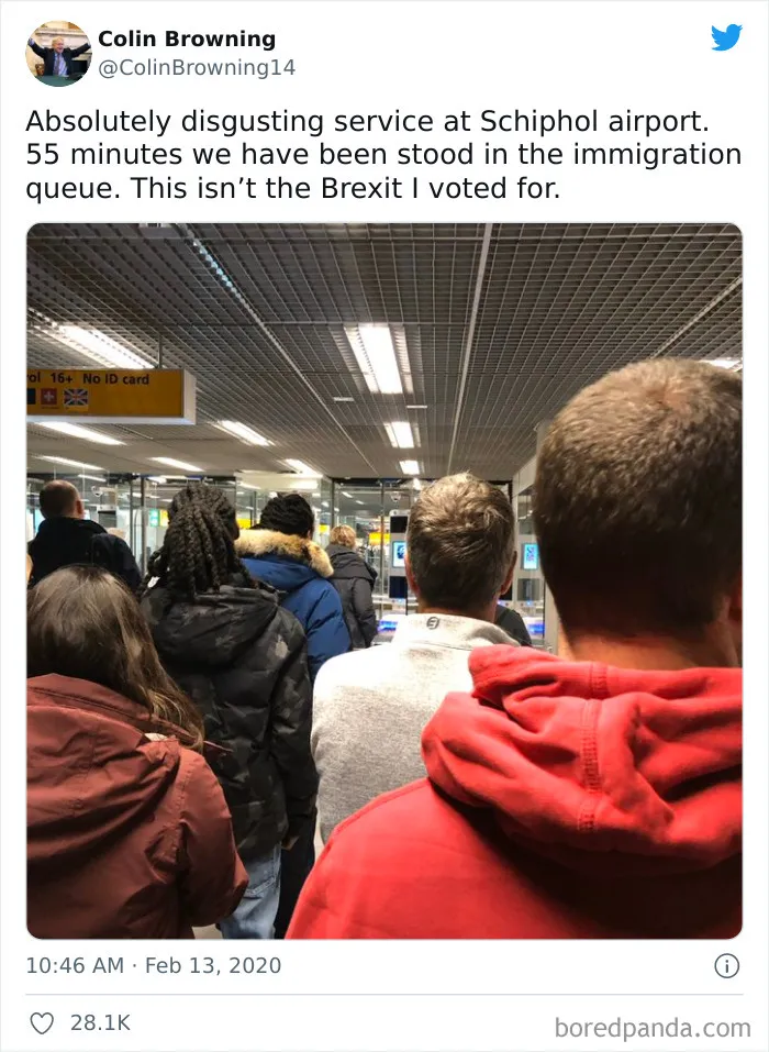 Brexiteer Discovers What Brexit Meant For Their Holidays