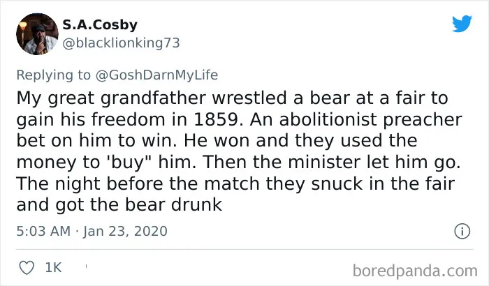 30 People Joined This Viral Thread Of Sharing The Coolest And Oddest Facts From Their Family’s History