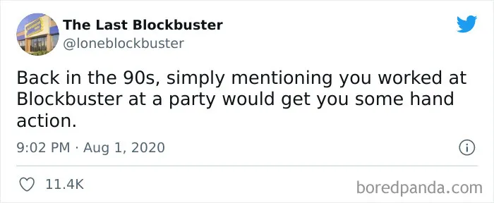 35 Hilarious Gems From “The Last Blockbuster” Twitter Account (New Posts)