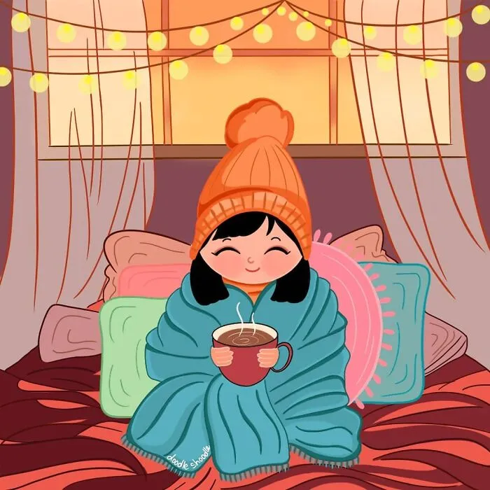If You Had A Gloomy Day, These Illustrations Will Probably Make Your Worries Go Away (46 Pics)