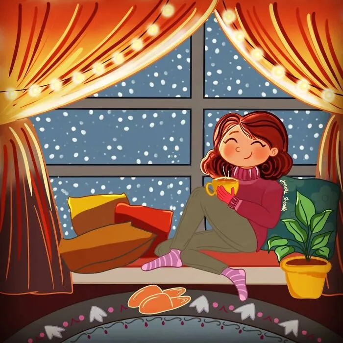 If You Had A Gloomy Day, These Illustrations Will Probably Make Your Worries Go Away (46 Pics)