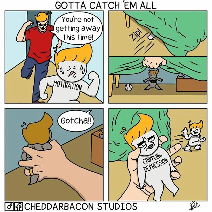 30 Ridiculously Funny Comics By 'Cheddar Bacon Studios'
