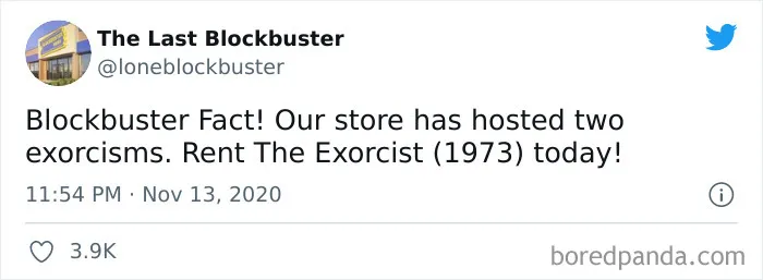35 Hilarious Gems From “The Last Blockbuster” Twitter Account (New Posts)