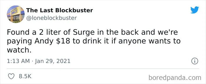 35 Hilarious Gems From “The Last Blockbuster” Twitter Account (New Posts)