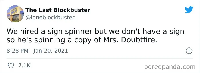 35 Hilarious Gems From “The Last Blockbuster” Twitter Account (New Posts)