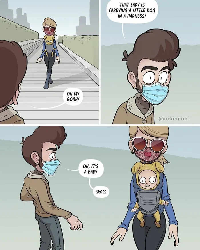 28 New Comics By Adam Ellis Tackle Everything From Social Issues To Quirky Relatable Moments