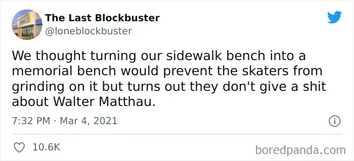 35 Hilarious Gems From “The Last Blockbuster” Twitter Account (New Posts)