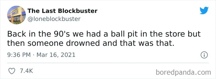 35 Hilarious Gems From “The Last Blockbuster” Twitter Account (New Posts)