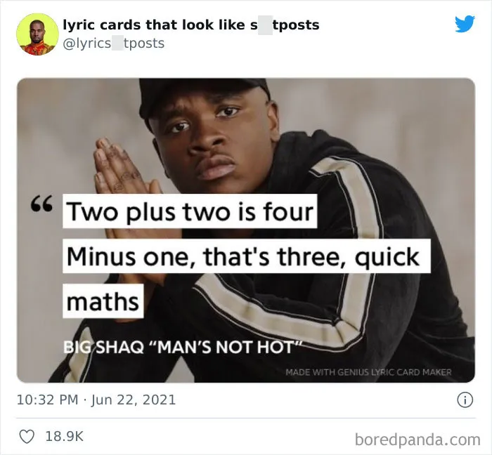 30 Hilariously Absurd Lyrics Shared On This Twitter That Collects Lyrics ‘You’d Never Believe Are Real’ (New Pics)