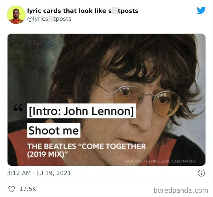 30 Hilariously Absurd Lyrics Shared On This Twitter That Collects Lyrics ‘You’d Never Believe Are Real’ (New Pics)