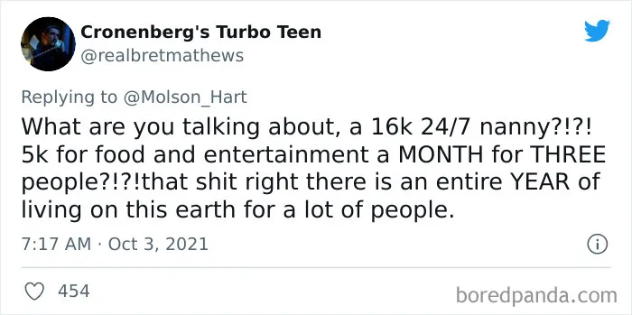 Twitter Users Mock People Who Say Huge Salaries Don't Make Them Rich (30 Tweets)