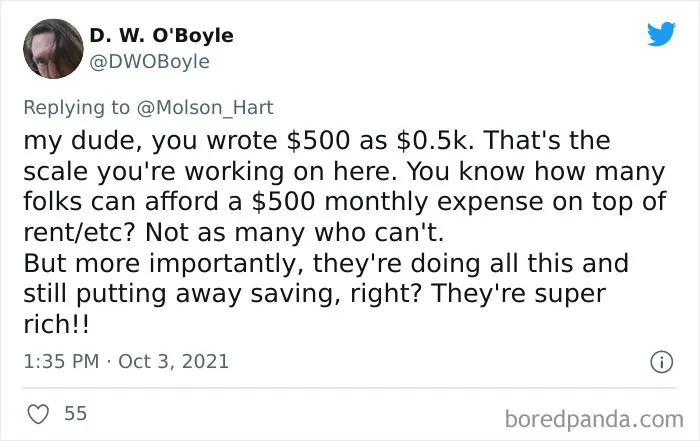 Twitter Users Mock People Who Say Huge Salaries Don't Make Them Rich (30 Tweets)