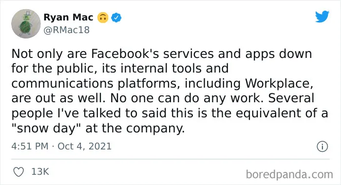 35 Of The Internet's Funniest Responses To Facebook Outage