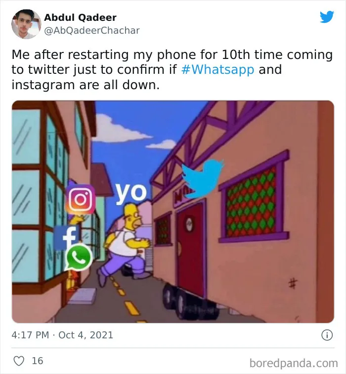 35 Of The Internet's Funniest Responses To Facebook Outage