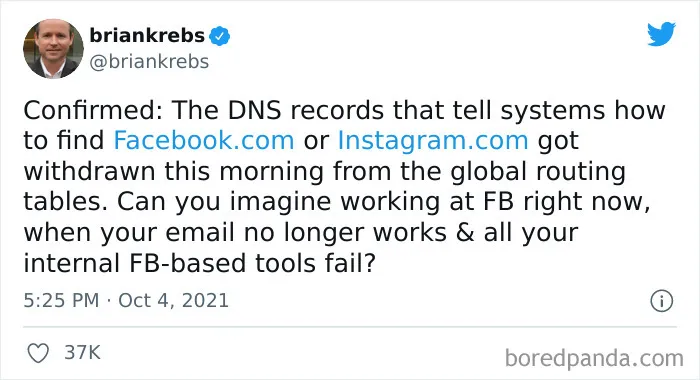 35 Of The Internet's Funniest Responses To Facebook Outage
