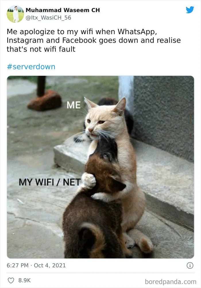 35 Of The Internet's Funniest Responses To Facebook Outage