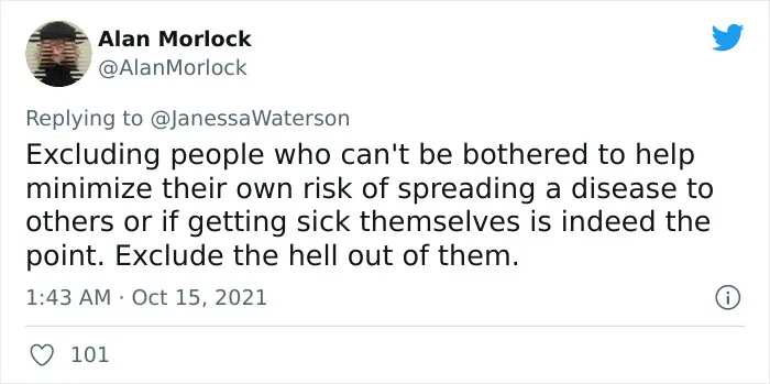 Man Asks Vaccinated People How They Feel About 'Excluding' The Unvaccinated - 33 People Give Honest Answers