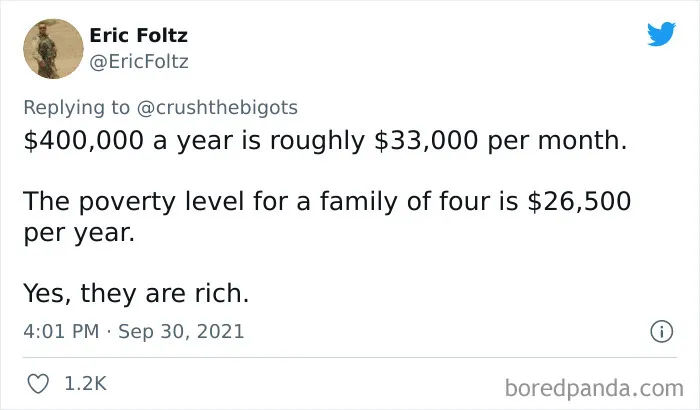 Twitter Users Mock People Who Say Huge Salaries Don't Make Them Rich (30 Tweets)