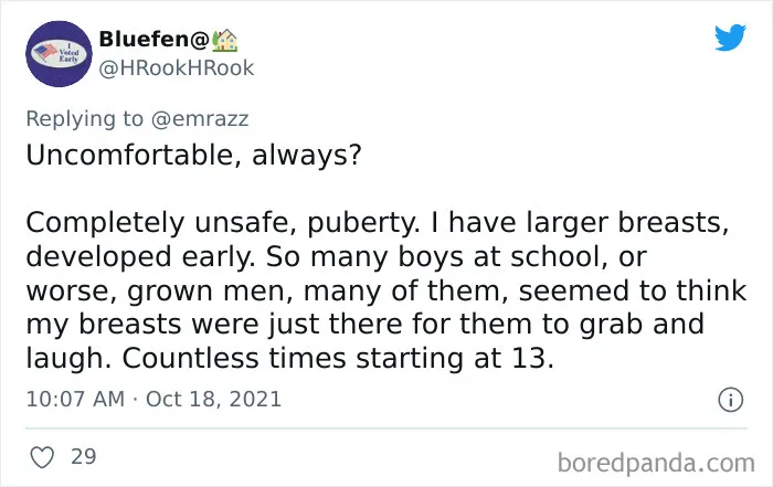 Women Got Asked When Did They Stop Feeling Safe Around Men, 30 Deliver Sad Stories