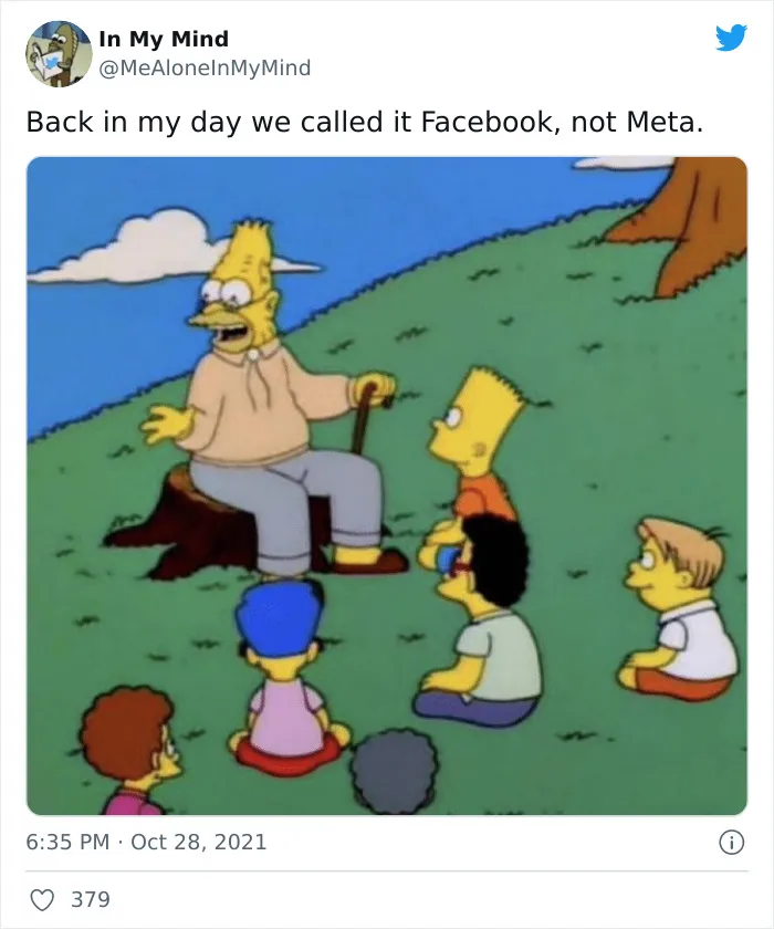 30 Of The Best Memes And Jokes In Response To Facebook Changing Its Name To "Meta"