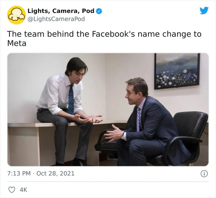 30 Of The Best Memes And Jokes In Response To Facebook Changing Its Name To "Meta"