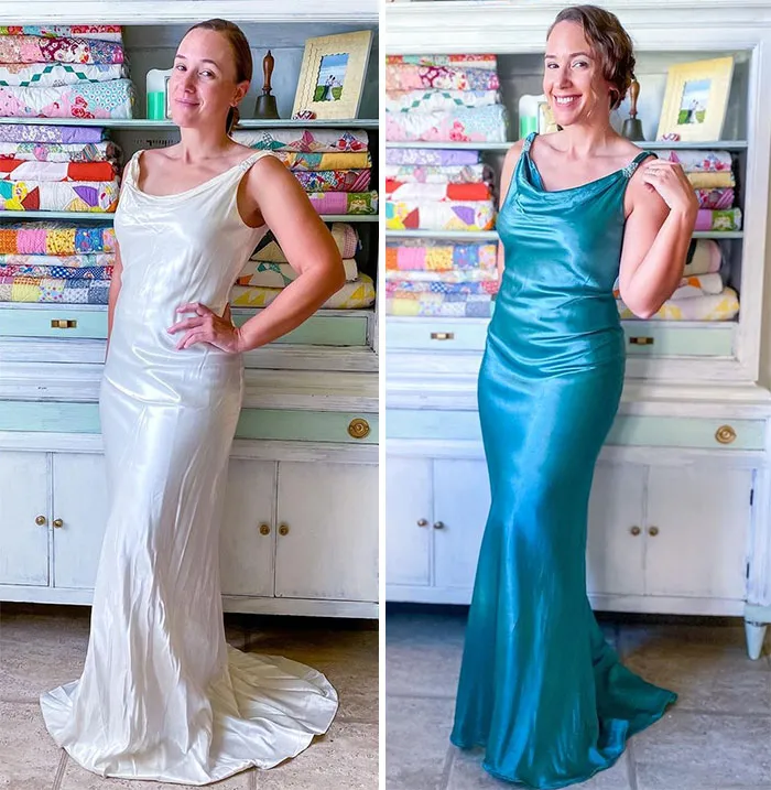 Woman Modifies Old Thrift Store Clothes To Create New Outfits And Here Are 25 Of Her Best Works (New Pics)