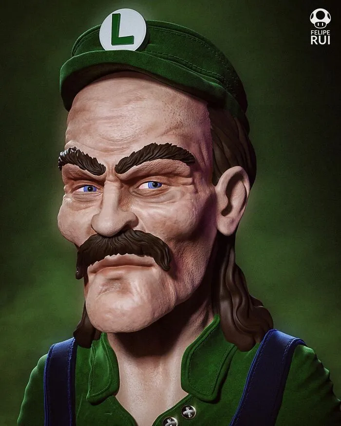 Luigi  From  Super Mario