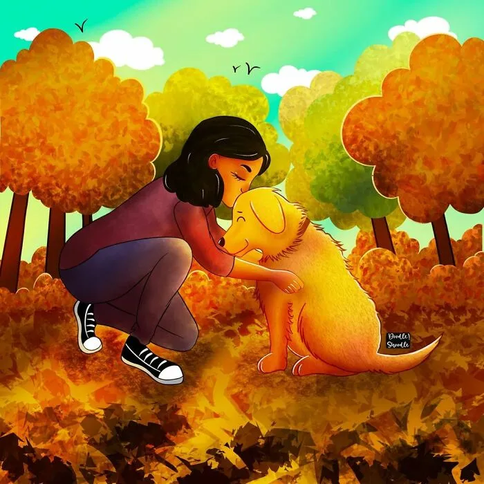 If You Had A Gloomy Day, These Illustrations Will Probably Make Your Worries Go Away (46 Pics)