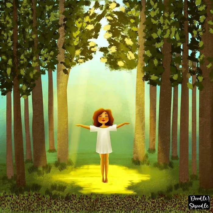 If You Had A Gloomy Day, These Illustrations Will Probably Make Your Worries Go Away (46 Pics)