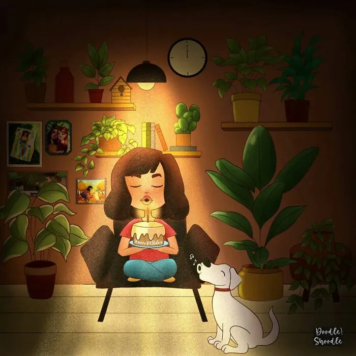 If You Had A Gloomy Day, These Illustrations Will Probably Make Your Worries Go Away (46 Pics)