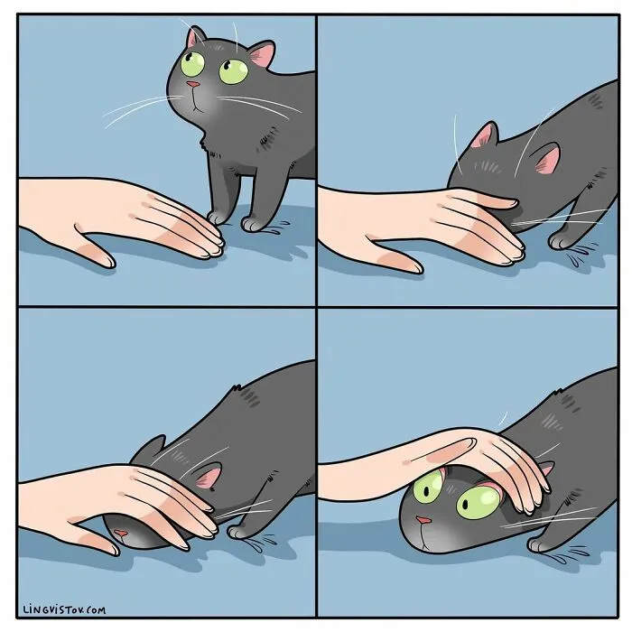 Esta artista ilustra cómo es vivir con un gato (25 nuevas imágenes)
