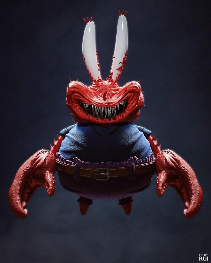 Mr Krabs  From  Sponge Bob