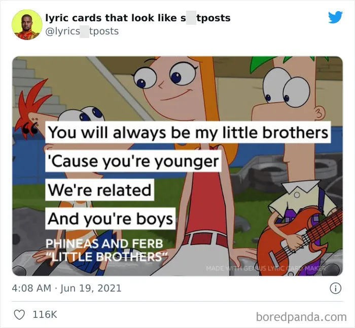 30 Hilariously Absurd Lyrics Shared On This Twitter That Collects Lyrics ‘You’d Never Believe Are Real’ (New Pics)