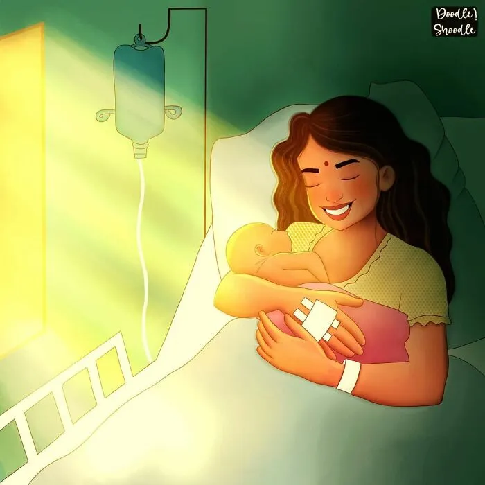 If You Had A Gloomy Day, These Illustrations Will Probably Make Your Worries Go Away (46 Pics)
