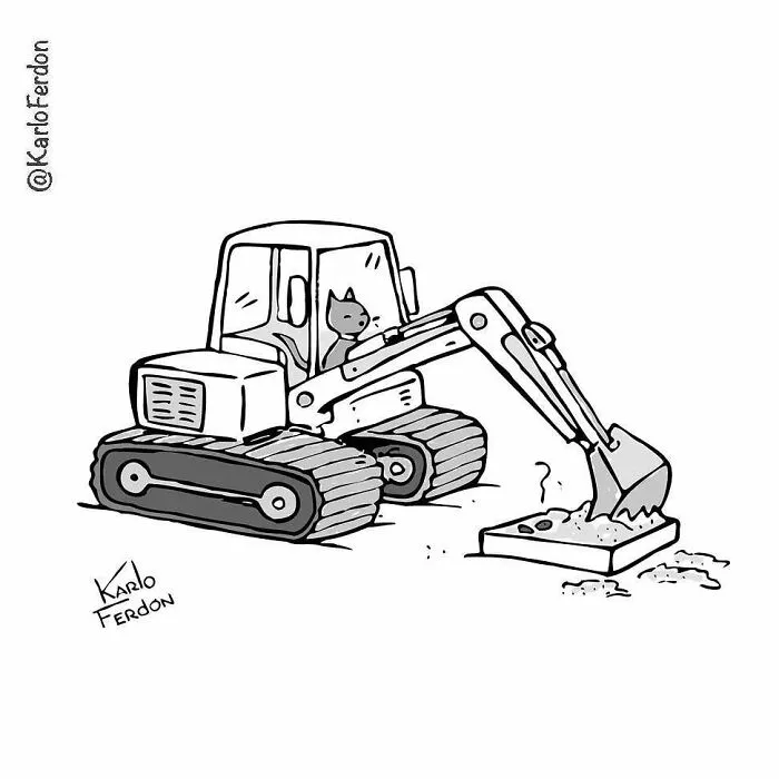 This Artist Makes Humorous One-Panel Comics Without Dialogue (30 New Pics)