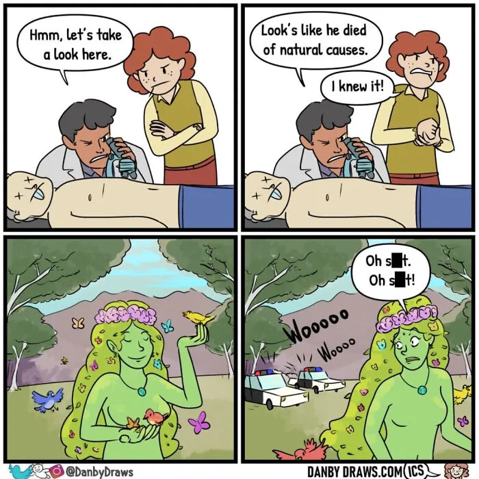 35 Silly Comics Full Of Random Twists By “Danby Draws”