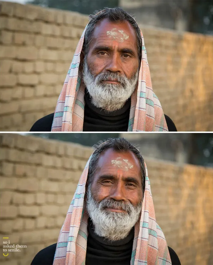 Este fotógrafo retrata a desconocidos y después les pide que sonrían para hacerlo de nuevo (10 fotos nuevas)