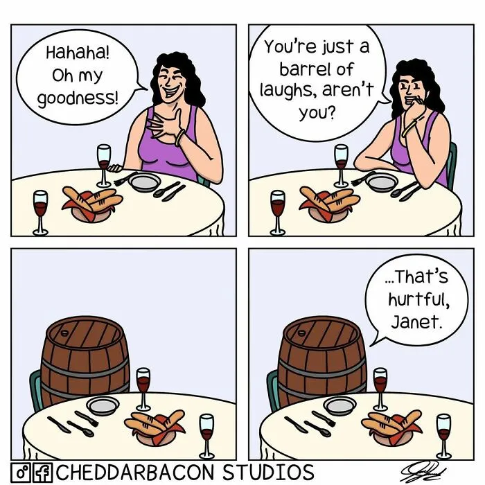30 Ridiculously Funny Comics By 'Cheddar Bacon Studios'