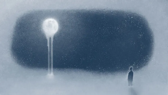 I Visualized Solitude Through Some Drawings