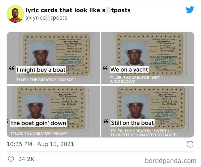 30 Hilariously Absurd Lyrics Shared On This Twitter That Collects Lyrics ‘You’d Never Believe Are Real’ (New Pics)