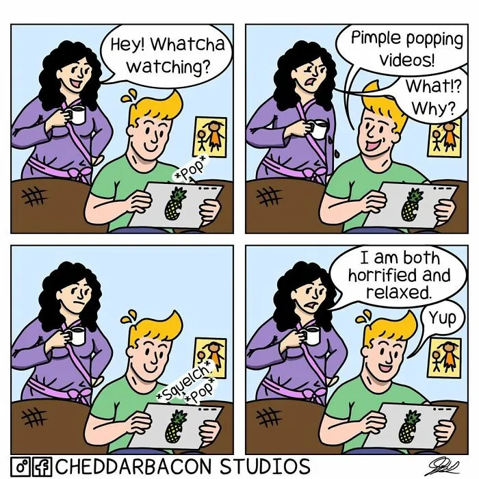 30 Ridiculously Funny Comics By 'Cheddar Bacon Studios'