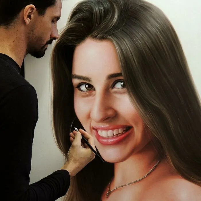 Paintings That Look Like Photographs: 45 Portraits By A Brazilian Artist